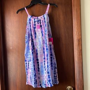 Beach Cover-up with Tassel Trim